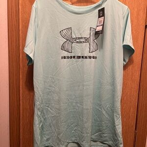 Under Armour Aqua Tee with Logo